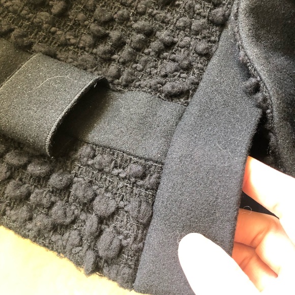 Chanel 2009 Runway Wool Jacket Black 40 S-M - Picture 6 of 11